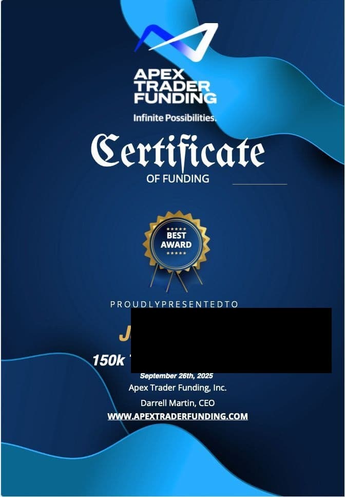 Diplôme Prop Firm