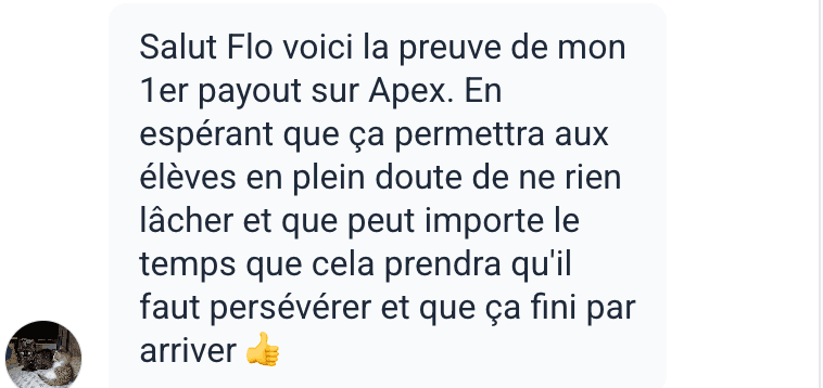 Témoignage élève